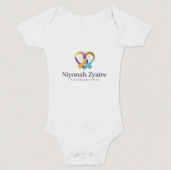 Niyonah Zyaire Foundation Infant Onesie – "Wrapped in Love" - Image 3